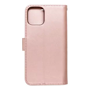 Forcell Kabura MEZZO Book do IPHONE 12 / 12 PRO mandala złoty róż - Etui i futerały do telefonów - miniaturka - grafika 1