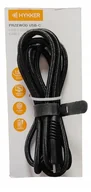 Kable USB - HYKKER Kabel USB-A USB-C 1,5 m CZARNY - miniaturka - grafika 1
