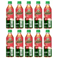 Soki i napoje niegazowane - Pure Plus Napój z aloesem - Arbuz Zestaw 10 x 500 ml - miniaturka - grafika 1