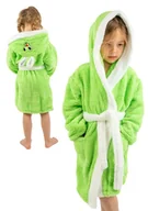 Moda i Uroda OUTLET - Szlafrok Dziewczęcy dziecięcy z kapturem królik 9/10 lata 134 cm na prezent - miniaturka - grafika 1