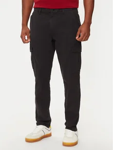 Tommy Jeans Spodnie materiałowe Austin DM0DM20750 Czarny Slim Fit - Spodnie męskie - miniaturka - grafika 1