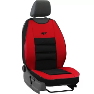 Mata POK-TER LEATHER ERGONOMIC czerwona - Pokrowce na fotele - miniaturka - grafika 1