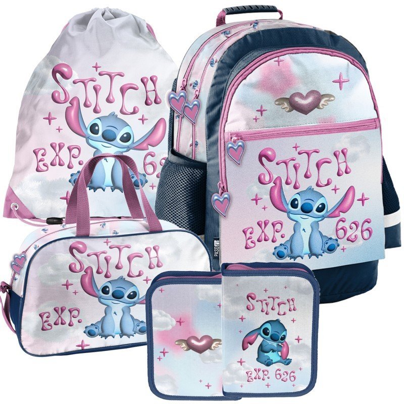 ZESTAW szkolny plecak piórnik torba Lilo i Stitch EXP. 626