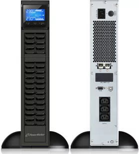 PowerWalker VFI 1000 CRM LCD - Zasilacze awaryjne UPS - miniaturka - grafika 4