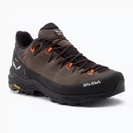 Buty trekkingowe męskie - Buty trekkingowe męskie Salewa Alp Trainer 2 brązowe 00-0000061402 - miniaturka - grafika 1