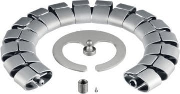 Organizer Triton Zestaw Cable-Snake Premium Set Silver 75 cm