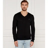 Swetry męskie - POLO RALPH LAUREN Wełniany sweter | Slim Fit - miniaturka - grafika 1