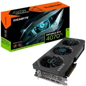 Karty graficzne - GIGABYTE GeForce RTX 4070 Ti Eagle OC 2.0 12GB DLSS 3 GV-N407TEAGLE OC-12GD 2.0 - miniaturka - grafika 1