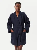 Szlafroki damskie - Tommy Hilfiger Szlafrok UW0UW05770 Granatowy - miniaturka - grafika 1