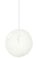 Lampy sufitowe - KingHome Lampa wisząca 60cm Luna biała 1027S-600.WHITE - miniaturka - grafika 1
