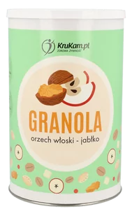 Granola orzech włoski-jabłko 270g - Płatki śniadaniowe i musli - miniaturka - grafika 1