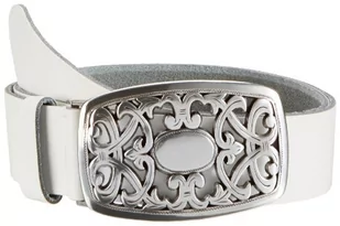 MGM Pasek damski, biały (biały), 105 - Paski - miniaturka - grafika 1