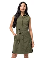 Sukienki - Jack Wolfskin Sonora Sukienka Kobiety, delta green XS 2021 Sukienki 1503991-4092001 - miniaturka - grafika 1