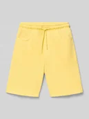 Spodnie i spodenki dla chłopców - Szorty z elastycznym pasem i wpuszczanymi kieszeniami - miniaturka - grafika 1