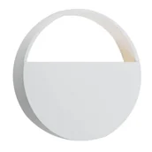 Lampy ścienne - Kinkiet ścienny Omono 4040 Shilo okrąg do jadalni minimalistyczny biały - miniaturka - grafika 1