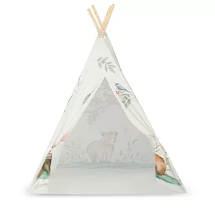 Namiot tipi dla dzieci Nukido - beżowe - Namioty i tipi dla dzieci - miniaturka - grafika 3