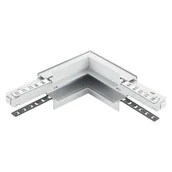 Oprawy, klosze i abażury - Łącznik L M-Line biały wewnętrzny podtynkowy 1F DPM - miniaturka - grafika 1