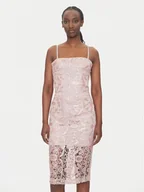 Sukienki - Fracomina Sukienka koktajlowa FQ25SD2008W708N6 Różowy Slim Fit - miniaturka - grafika 1