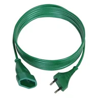 Przedłużacze i rozgałęźniki - Przedłużacz 1-gniazdowy zielony 5 m Duwi - miniaturka - grafika 1