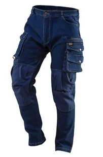 Spodnie robocze DENIM, wzmocnienia na kolanach, rozmiar L - Odzież robocza - miniaturka - grafika 12