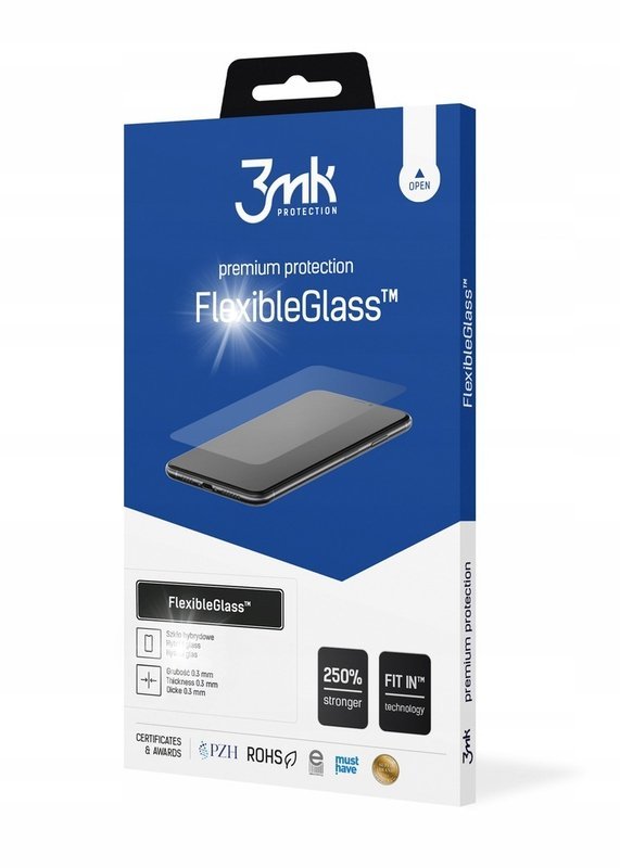 3mk FlexibleGlass iPhone Xs pełna ochrona ekranu