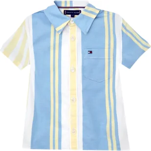 Tommy Hilfiger Koszula | Regular Fit - Bluzki dla chłopców - miniaturka - grafika 1