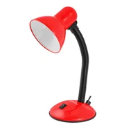 Lampy stojące - ELD107R Esperanza lampka biurkowa e27 arcturus czerwona - miniaturka - grafika 1
