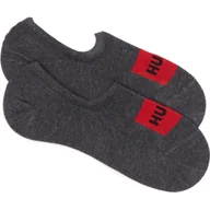 Skarpetki męskie - Hugo Bodywear Skarpety/stopki 2-pack 2P LOWCUT LABEL COL - miniaturka - grafika 1