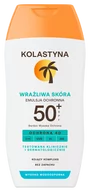 Balsamy i kremy do opalania - Kolastyna Sun SPF50+ - Wrażliwa Skóra Emulsja ochronna SPF 50+ 150 ml - miniaturka - grafika 1