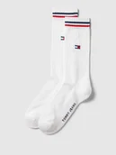 Skarpetki męskie - Skarpety z paskami w kontrastowym kolorze w zestawie 2 szt. - miniaturka - grafika 1