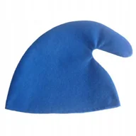 Dodatki do strojów karnawałowych - Czapka Krasnala Krasnal Krasnoludek Skrzat Krasnuloda Przebranie Niebieska - miniaturka - grafika 1