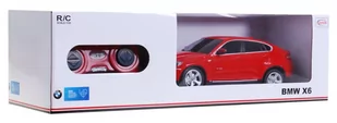 Autko R/C BMW X6 Czerwony 1:24 RASTAR - Zabawki zdalnie sterowane - miniaturka - grafika 1