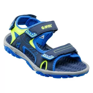 Sandały Hi-tec Menar Jr 92800196415 niebieskie - Buty dla dziewczynek - miniaturka - grafika 1