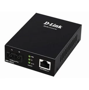 D-Link Gigabit Converter DMC-G02SC/E, 10/100/1000 do 1000 SX Multi SC 550m - Konwertery sieciowe i transceivery - miniaturka - grafika 1