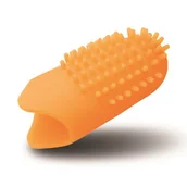 Szczoteczki do zębów - Iko Kids Bio, Szczoteczka Na Palec Pomarańczowa - miniaturka - grafika 1