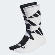 Skarpetki męskie - Skarpety za kostkę ADIDAS CRW LOGOLOVE 2P HT3462 – Wielokolorowy - miniaturka - grafika 1