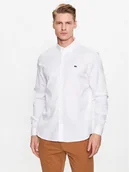 Koszule męskie - Lacoste Koszula CH2933 Biały Regular Fit - miniaturka - grafika 1