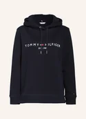 Moda i Uroda OUTLET - Tommy Hilfiger Bluza Z Kapturem Essential blau - miniaturka - grafika 1