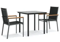 Meble ogrodowe - Zestaw mebli ogrodowych z metalowym stelażem P9-T45 - miniaturka - grafika 1
