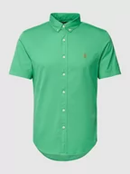 Koszule męskie - Koszula casualowa o kroju slim fit z rękawem o dł. 1/2 - miniaturka - grafika 1