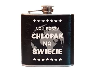 PIERSIÓWKA NAJLEPSZY CHŁOPAK NA ŚWIECIE CZARNA 180ml - Kubki - miniaturka - grafika 1