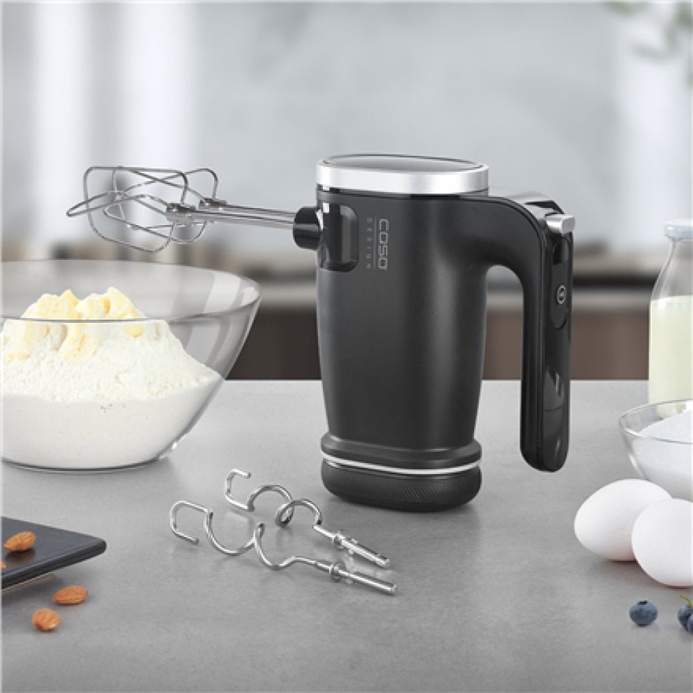 Caso Cordless Hand Mixer Click & Mix Hand Mixer 150 W Number of speeds 8 Stainless Steel/Black