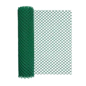Ogrodzenia - Siatka plastikowa 417 g/m2 ocz. 20 x 20 mm, zielona - 0,6 x 5 m - miniaturka - grafika 1