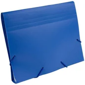 Teczki i aktówki - Grand Teczka z przegródkami A5 9115C niebieska GRAND - miniaturka - grafika 1