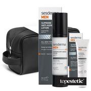 Sesderma SESDERMA Zestaw Men N9 krem przeciwzmarszczkowy 50ml + krem żel pod oczy 15ml z kosmetyczką