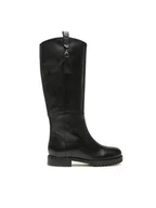 Kozaki damskie - Patrizia Pepe Kozaki 8Y0052/L078-K103 Czarny - miniaturka - grafika 1