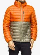 Kurtki męskie - Kurtka puchowa Marmot Highlander Hoody - tangelo/vetiver - miniaturka - grafika 1