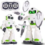 Roboty dla dzieci - Duży Zdalnie Sterowany Robot Tańszy Strzela Jeździ - miniaturka - grafika 1