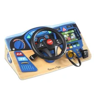 Zabawki interaktywne dla dzieci - Kierownica Interaktywna Deska Rozdzielcza Vroom And Zoom - miniaturka - grafika 1
