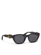 Okulary przeciwsłoneczne - MOSCHINO Okulary przeciwsłoneczne MOS130/S 205412 80755IR Czarny - miniaturka - grafika 1